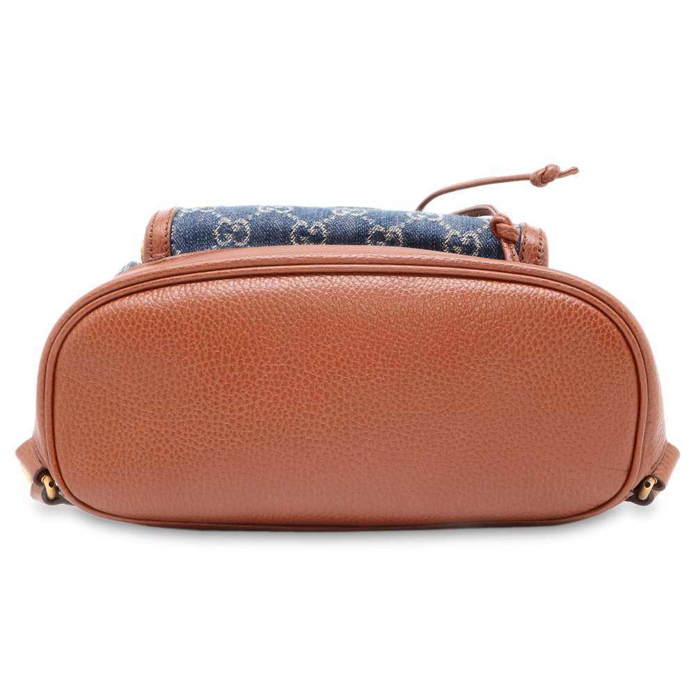 Gucci Interlocking G Backpack Blue/Brown - image 4